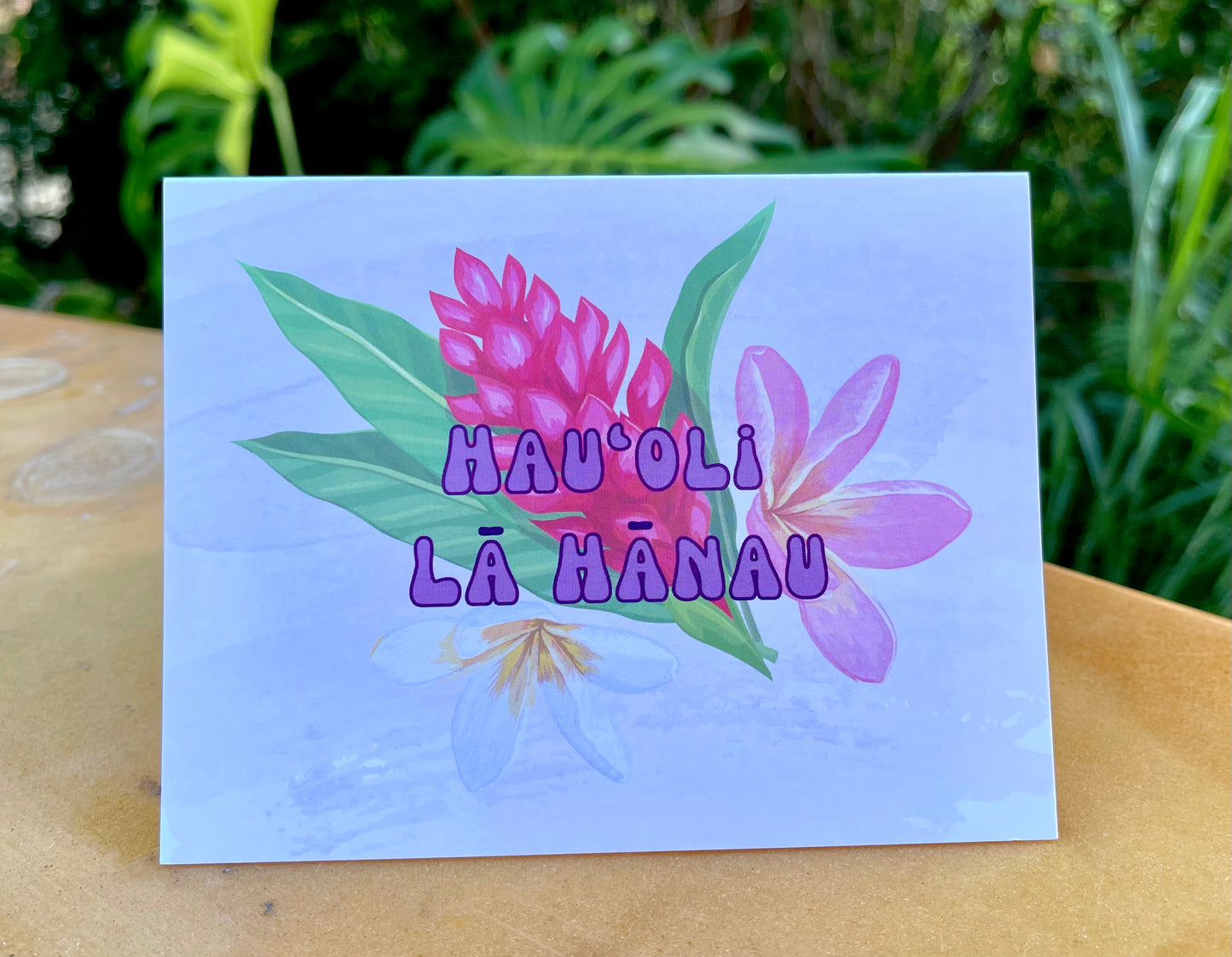 Card “Hau’oli lā hānau”